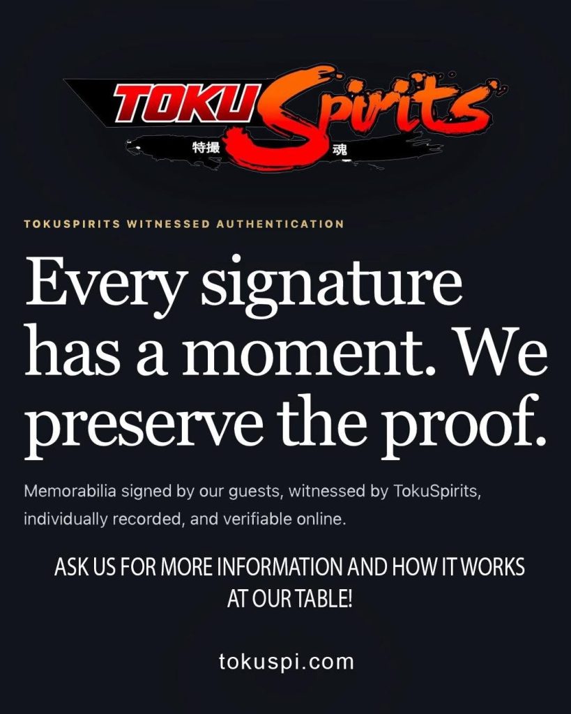 TokuSpirits witnessed authentication